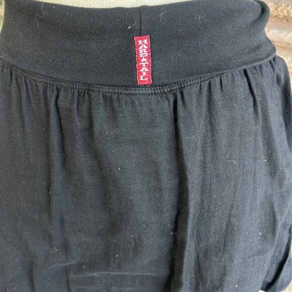 Hard Tail Forever Black Cotton Knit Bubble Mini Skirt Size XS - Picture 3 of 6